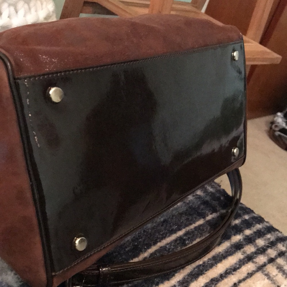 NWOT RARE Cole Haan leather satchel - Picture 6 of 9